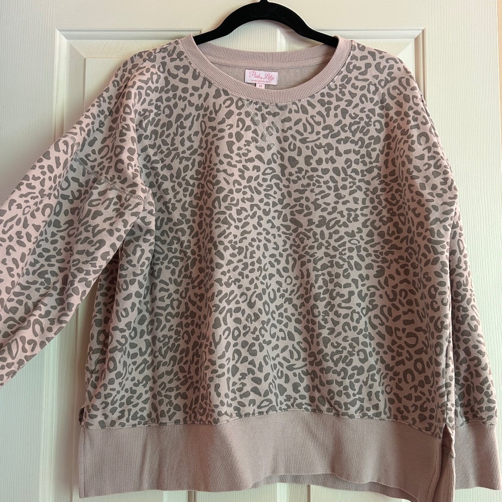 Leopard Print Sweatshirt